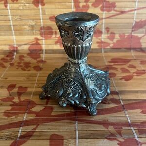 Beautiful Vintage Weighted Candle Holder